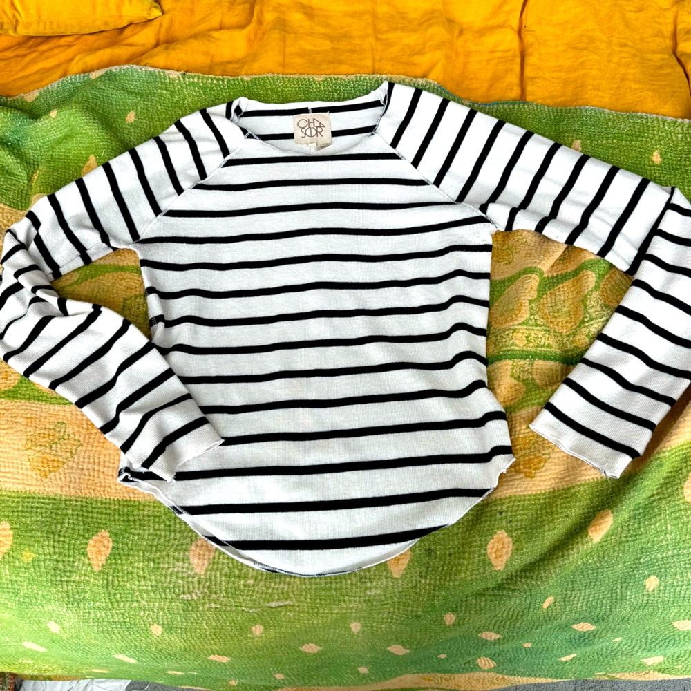 Chaser Striped Long Sleeve Top